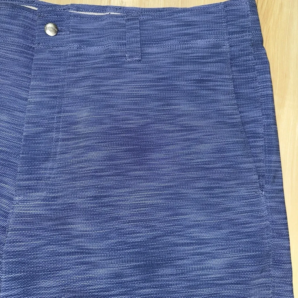 Callaway Golf Shorts Blue Performance Stretch Flat Phone Pocket Men Size 38 x 9